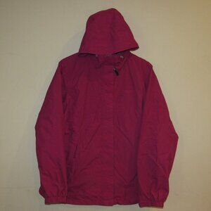 MARMOT Precip Eco Jacket Women's XL Magenta Style Z55180 Waterproof Lined Hooded
